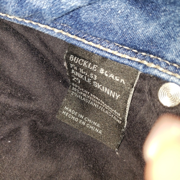 Buckle Black Jeans 29 - Picture 4 of 4